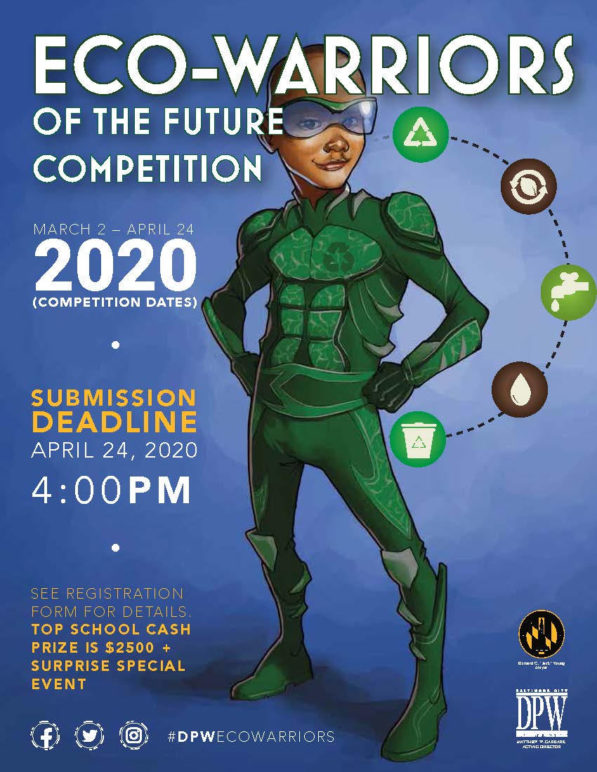 Download flyer: ECO-WARRIORS of the Future Competition 
